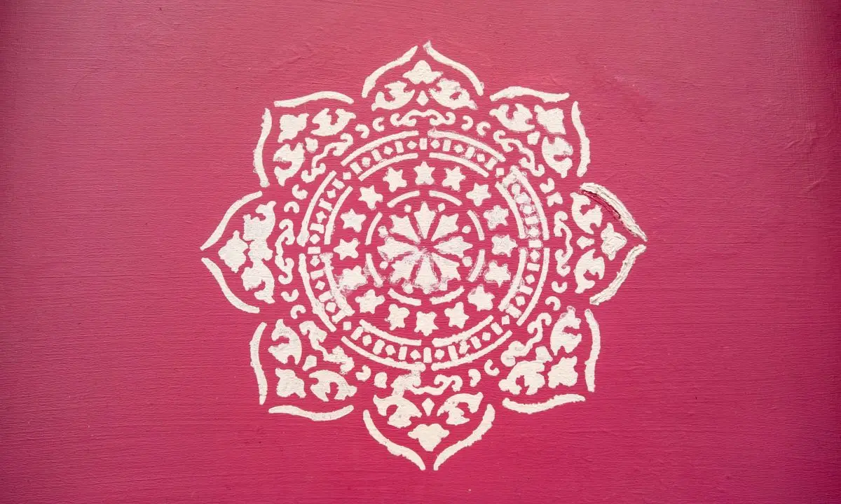 dipinto di un mandala