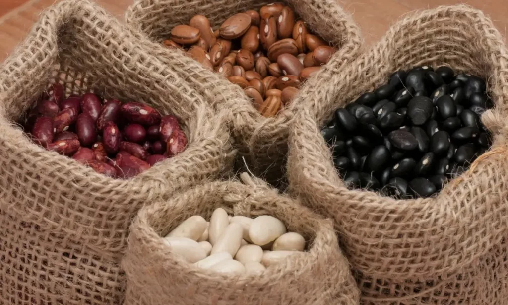 sacchi di legumi