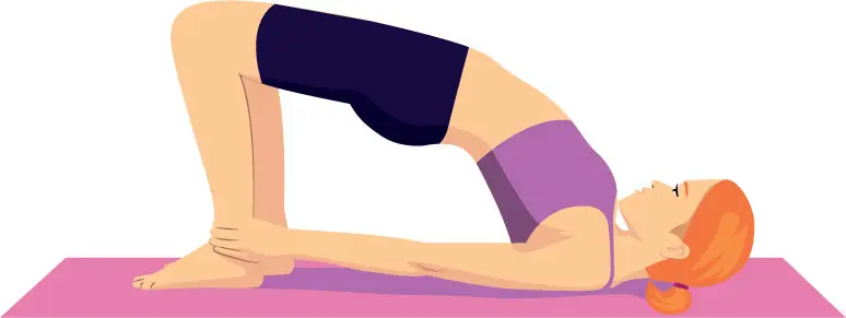Bridge pose