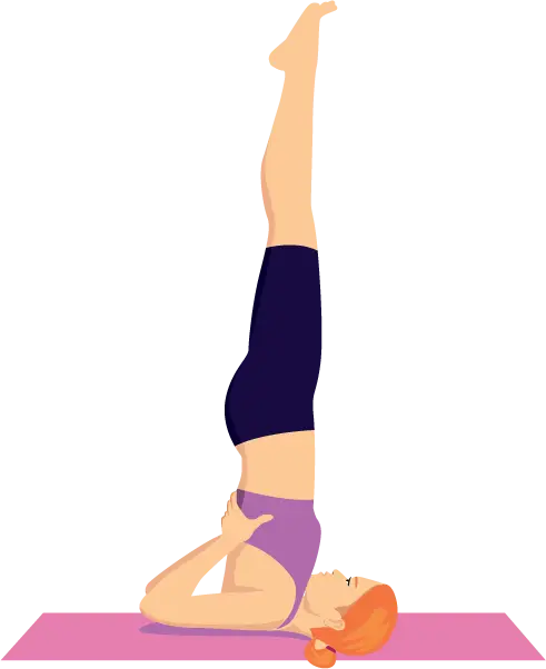 Salamba Sarvangasana