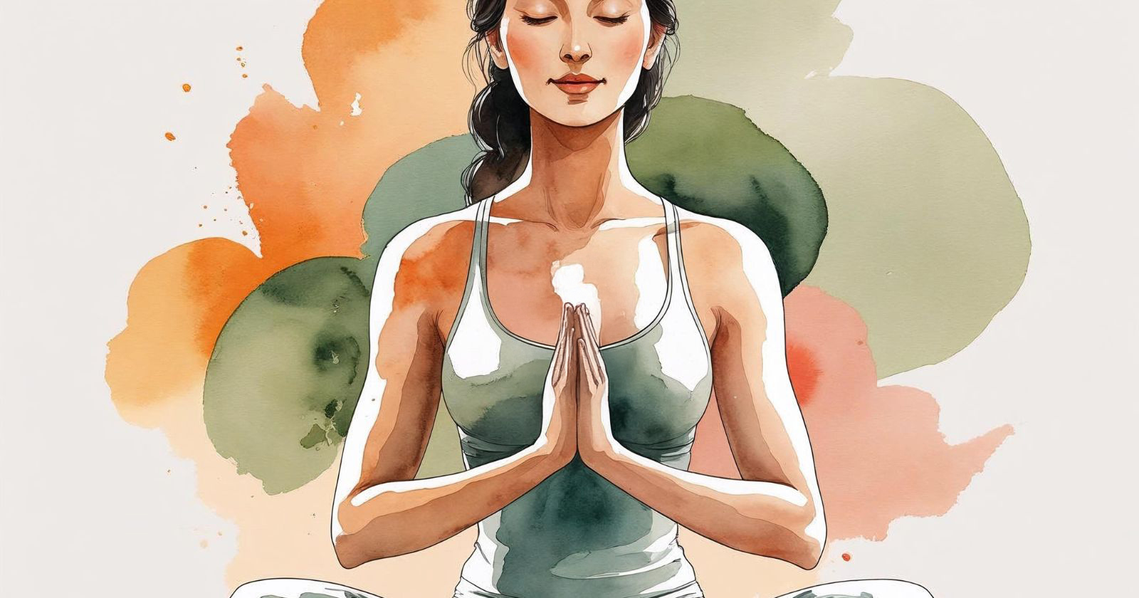 persona pratica il pranayama