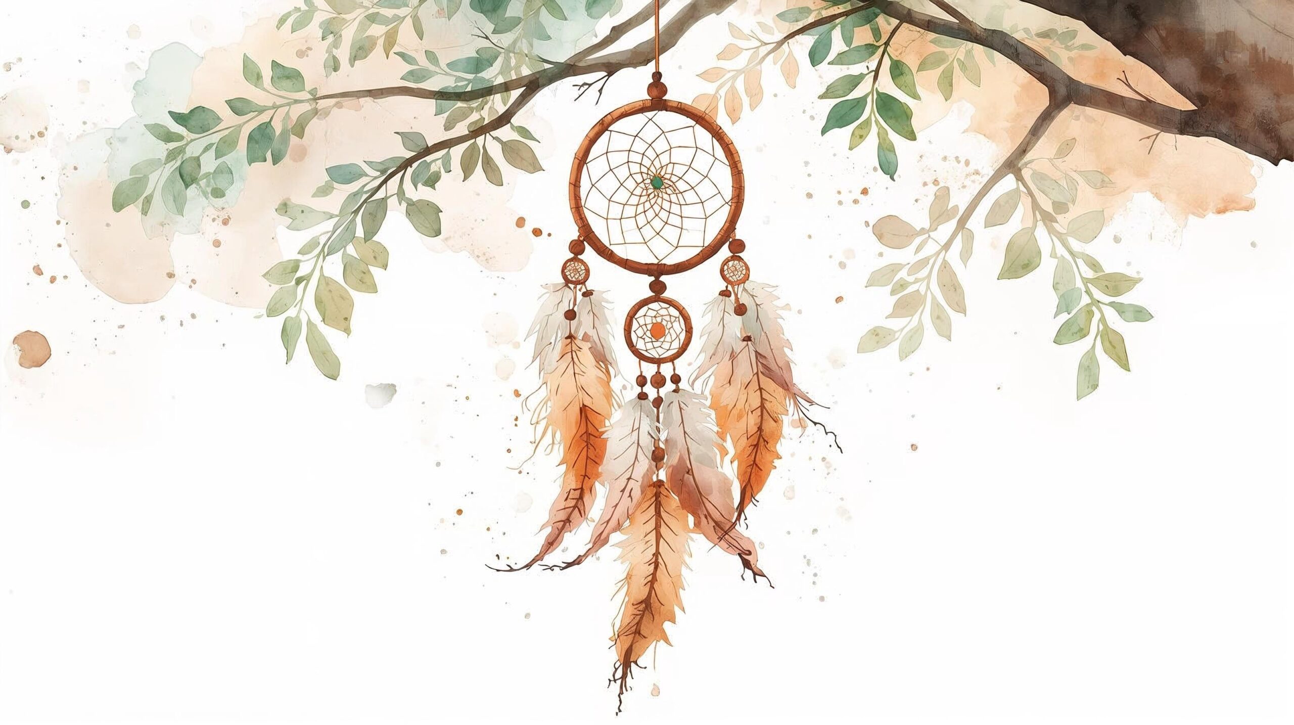 acchiappasogni su un albero