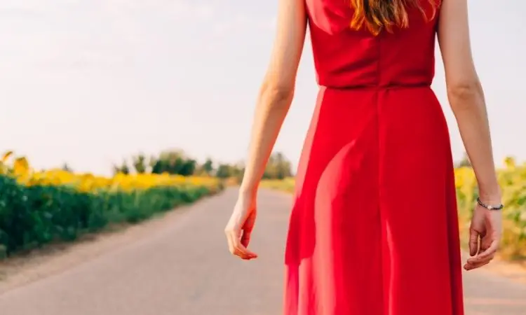 vestito rosso