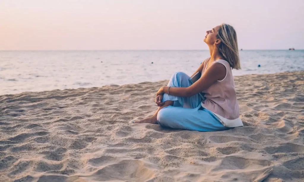 rilassamento in spiaggia
