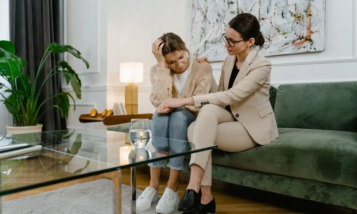 chiedere aiuto per il pianto