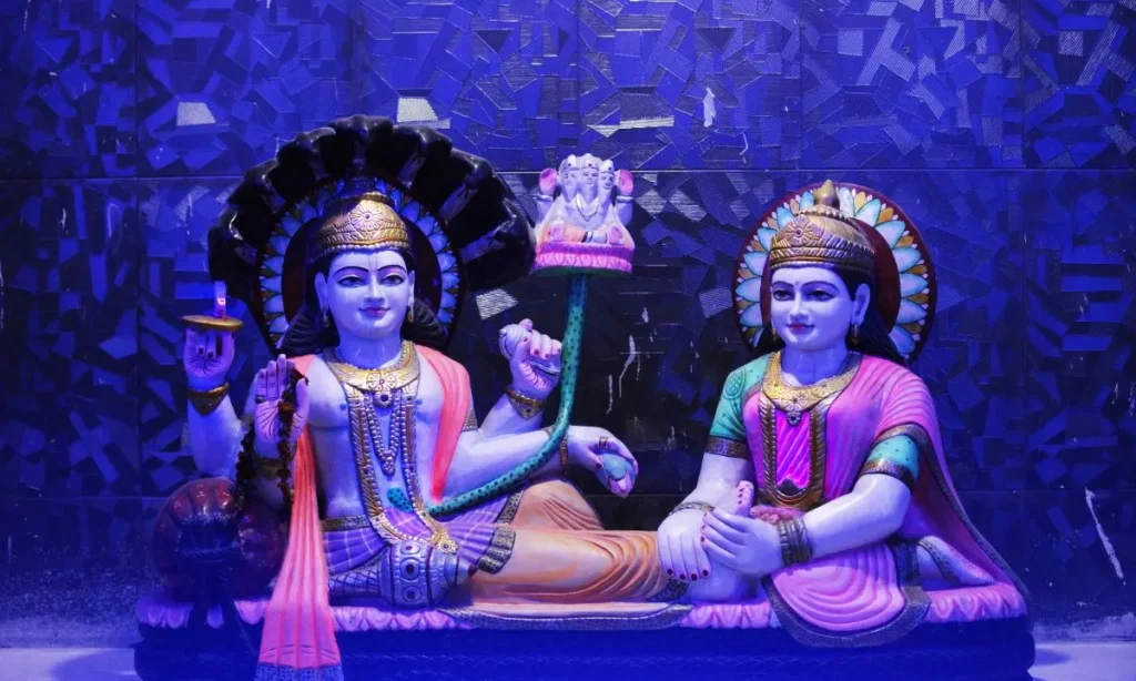 Lakshmi e Vishnu
