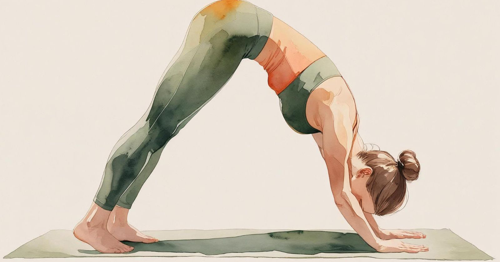 inversione nello yoga, cane a testa in giù