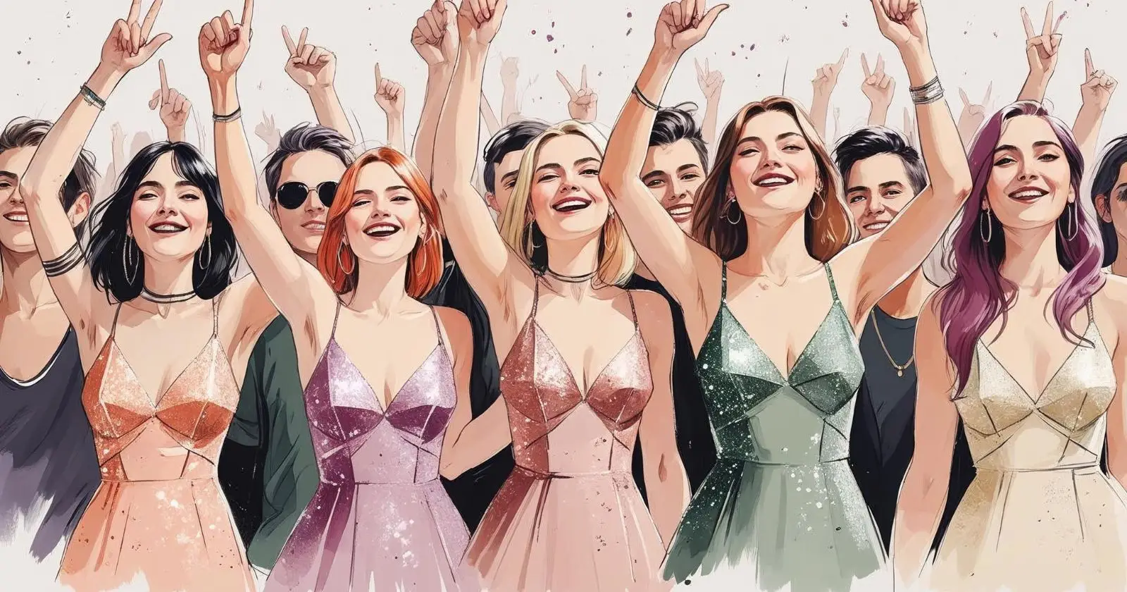 fan a un concerto di Taylor Swift