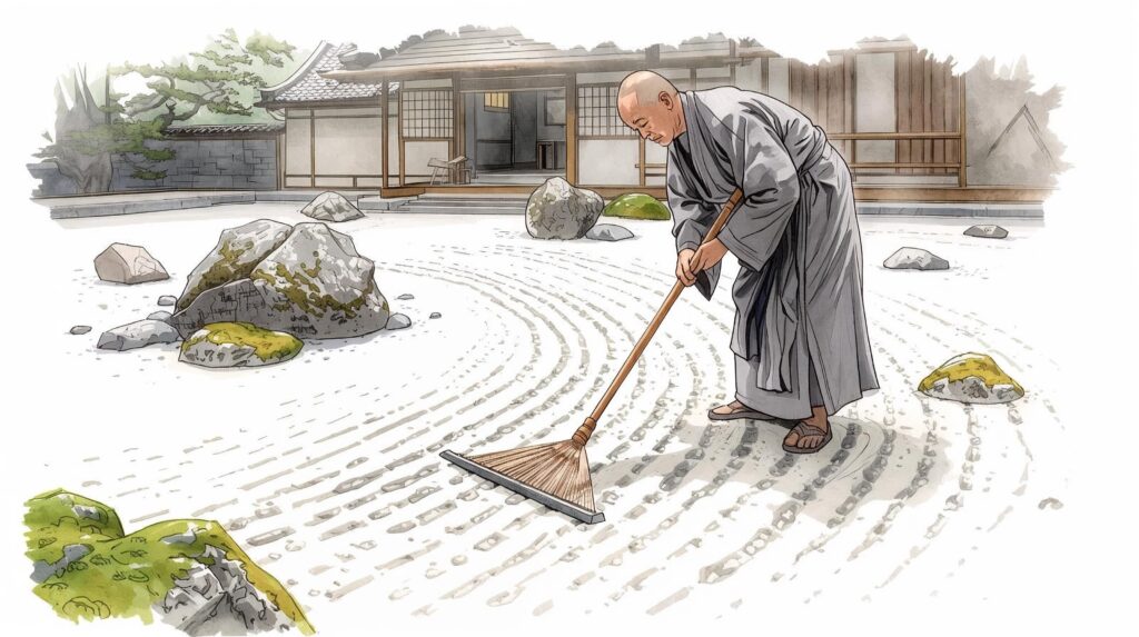 monaco zen rastrella giardino