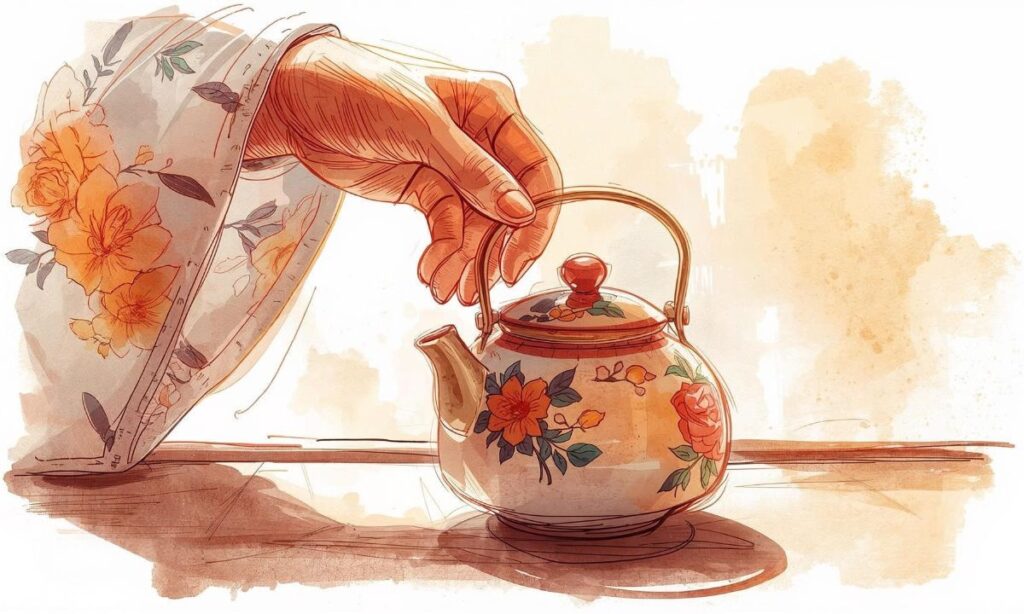 teiera tradizionale giapponese