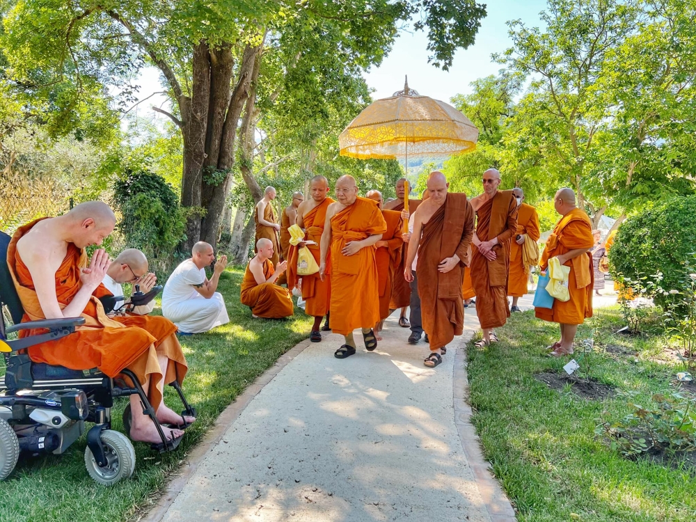 Monaci del monastero di Santacittarama